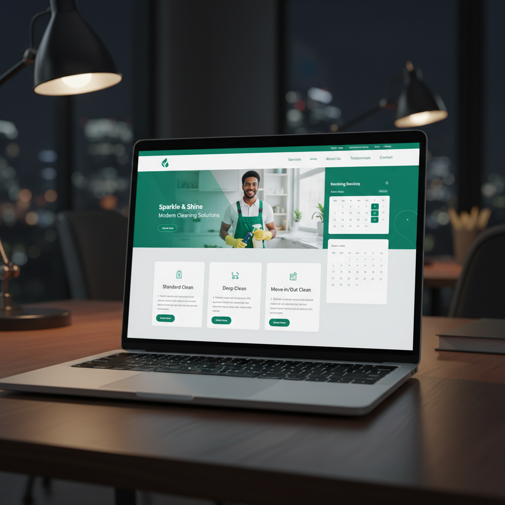 Firma sprzątająca website in Split — AI Marcus