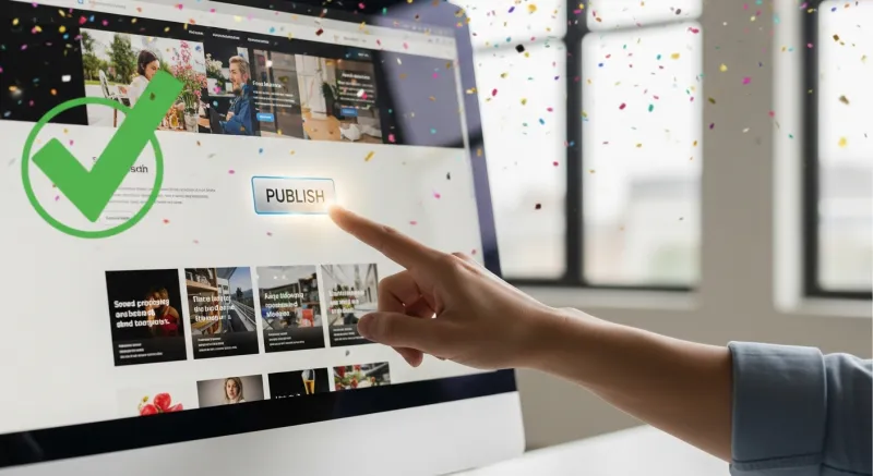 Weboldal közzététele